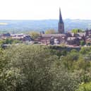Eight areas of Chesterfield borough have seen average house prices rise year on year.