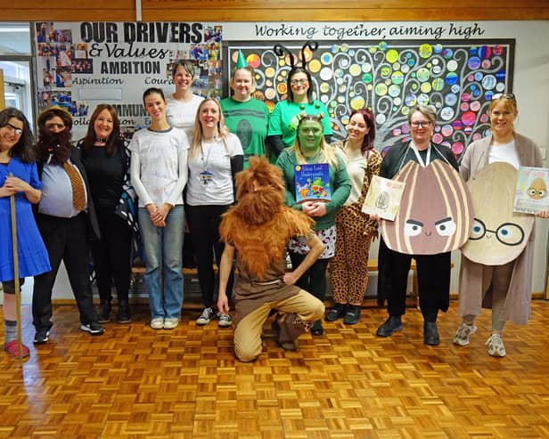 World book day at Holme Hall Primary School earlier this year.