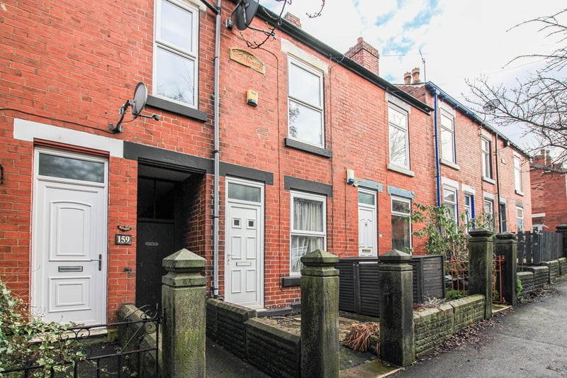 Offers in the region of £155,000 are being invited for this two-bedroom terraced house. (https://www.zoopla.co.uk/for-sale/details/57660516)