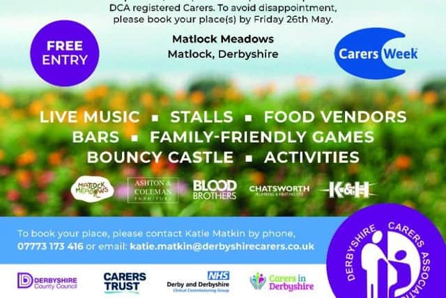 Carers Festival at Matlock Meadows 
