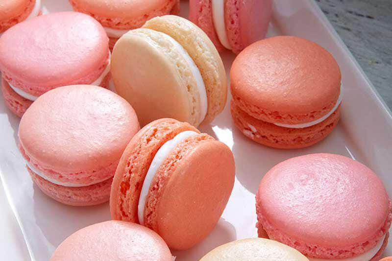 Paul Young baked these perfect macaroons.
