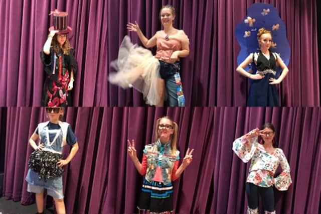 Year 9 tutor groups at David Nieper Academy were split up to create nine different outfits, each with a different theme