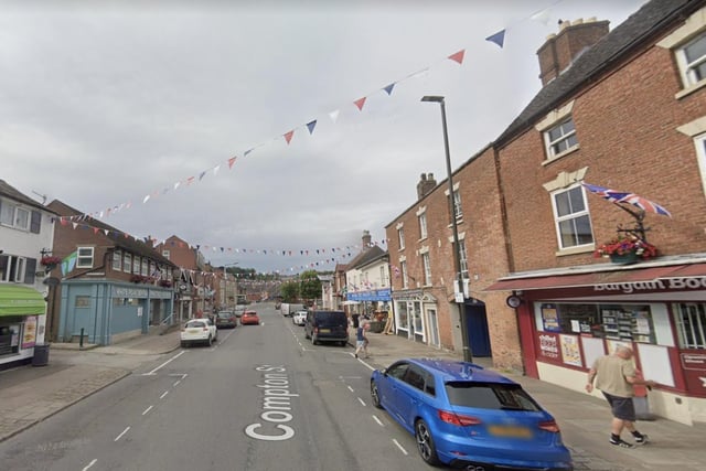 Ashbourne South is ranked at tenth on this list, with an average house price of £275,000.