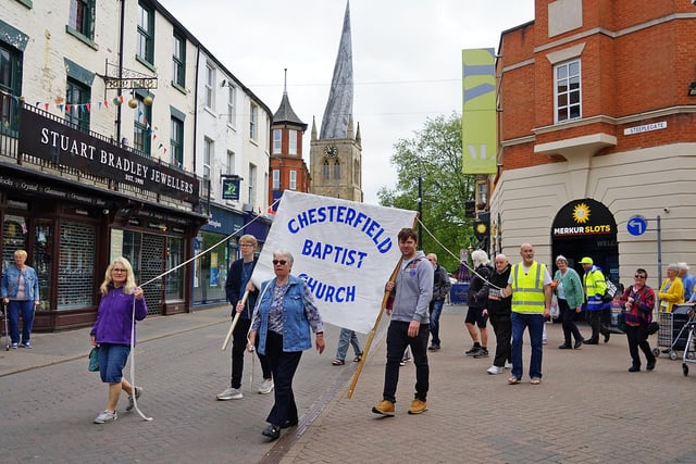 This year, the route has been changed to bring the event to a wider audience, with the procession moving through the Market Place and along Vicar Lane, before returning to the town hall via Burlington Street and High Street for the closing ceremony