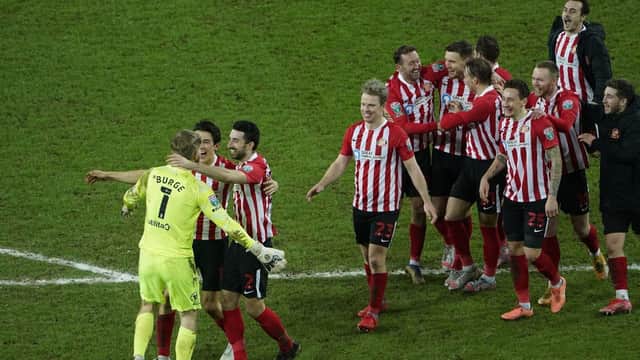 We're going to Wembley! The passionate celebration images Sunderland fans will love after the dramatic Lincoln City win