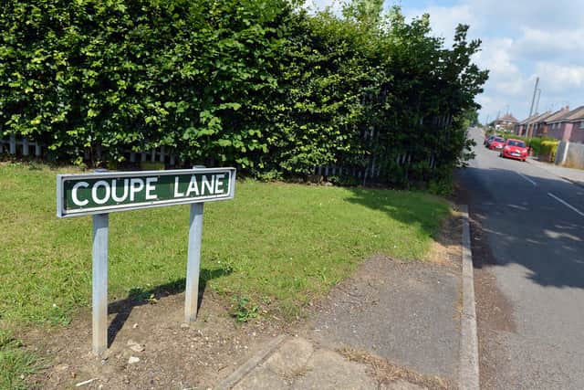 A proposed housing development on Coupe Lane, Old Tupton, near Chesterfield, has prompted dozens of residents to object.