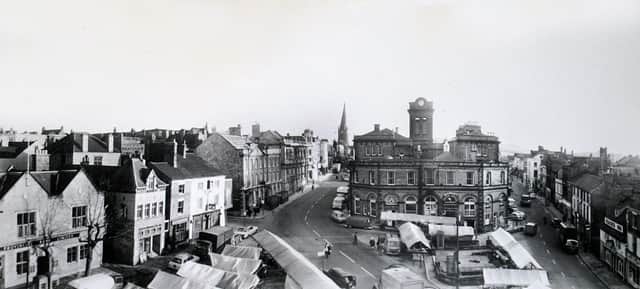New Square in Chesterfield, 1968