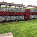 Derbyshire was turned red and white for the big gane - including this brilliant flag creation in Oakdale Close, Clay Cross. Picture sent in by Julie Clarke.