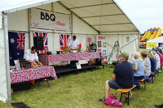 The Great British food festival returns to Hardwick Hall. BBQ stage