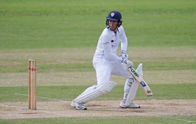 Wayne Madsen helped Derbyshire lay strong foundations on day one at Sussex. (Photo by Ian Horrocks/Getty Images)