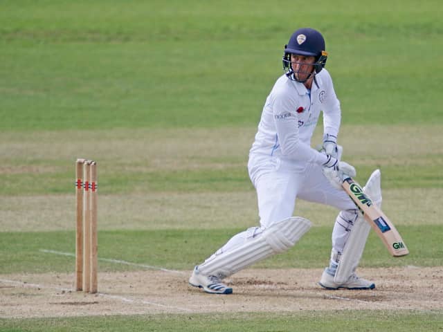 Wayne Madsen helped Derbyshire lay strong foundations on day one at Sussex. (Photo by Ian Horrocks/Getty Images)