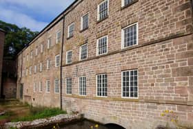 Sir Richard Arkwright's original mill at Cromford, built in 1771.