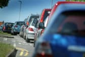 Drivers are being warned of severe delays on the A50