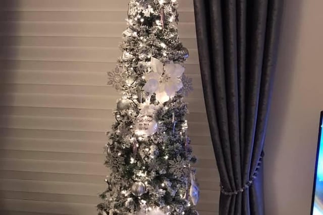 Sonia Millis proved that there is always space for a tree with her photo of this beautiful skinny tree decorated with white flowers. She said: "Life is to short to be boring enjoy."