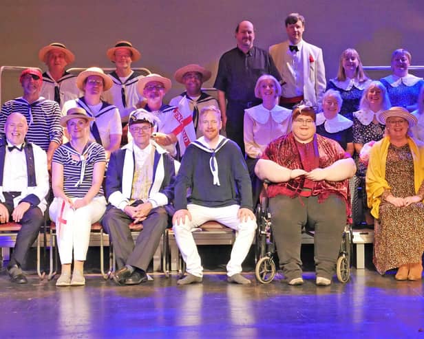 Chesterfield G & S Society in the award-winning concert production of HMS Pinafore.