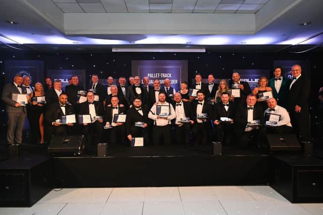 Viking Transport pictured with Pallet-Track's award winners