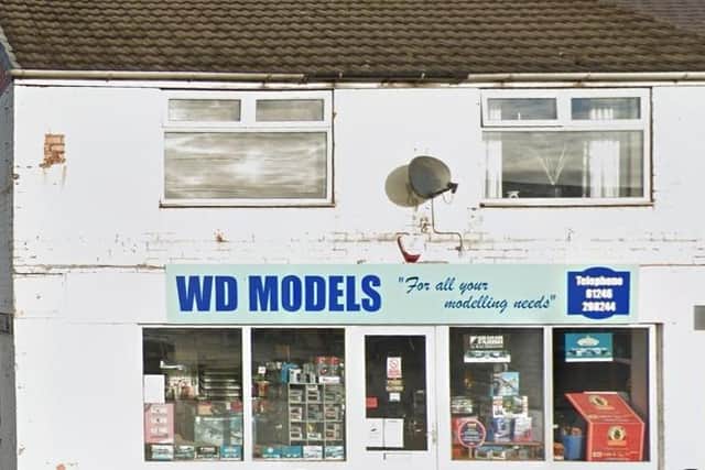WD Models on Chatsworth Road, Chesterfield is well stocked and offers friendly advice to customers.