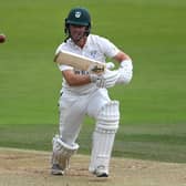 Jake Libby was the thorn in Derbyshire's side as he hit a century.