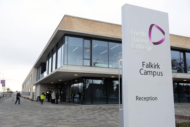 Vaccinations have started at Forth Valley College Falkirk campus. Picture Michael Gillen.