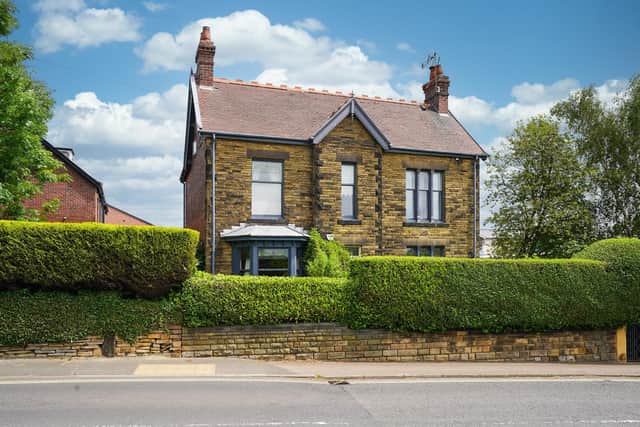 This five-bedroom property on Green Lane, Dronfield, is on the market for £675,000.