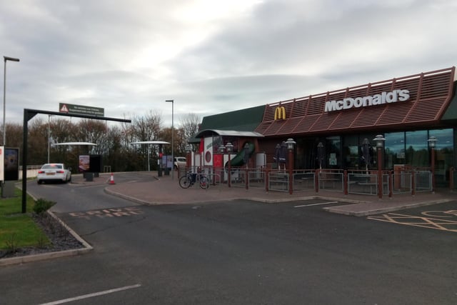 McDonald's in Alnwick remains open for drive-thru and takeaway.