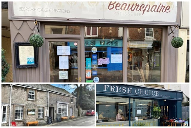 A patisserie in Belper, tea room in Castleton and greengrocer in Ashbourne are on the market.