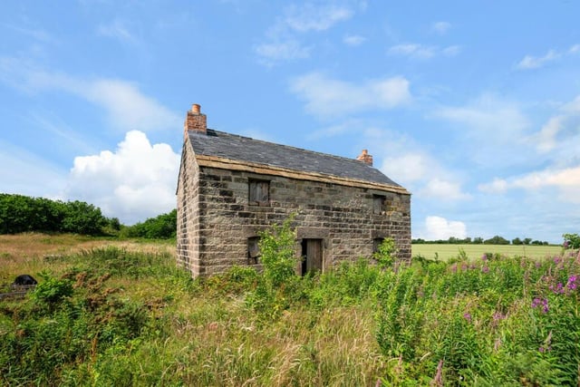 A derelict cottage stands on the 21-acre site.