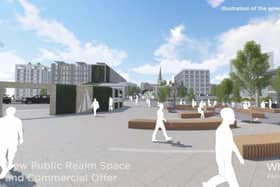 Ambitious plans to transform the area between the town centre and Chesterfield Train Station aim to create a vibrant gateway to North Derbyshire, including a new station link road, public boulevard and transport hub with multi-storey car park.