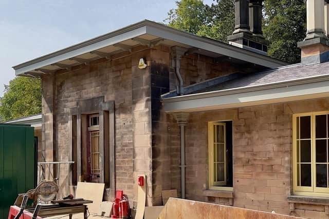 Renovation work on Wingfield Station was completed in October 2023 (photo: Derbyshire Historic Buildings Trust)
