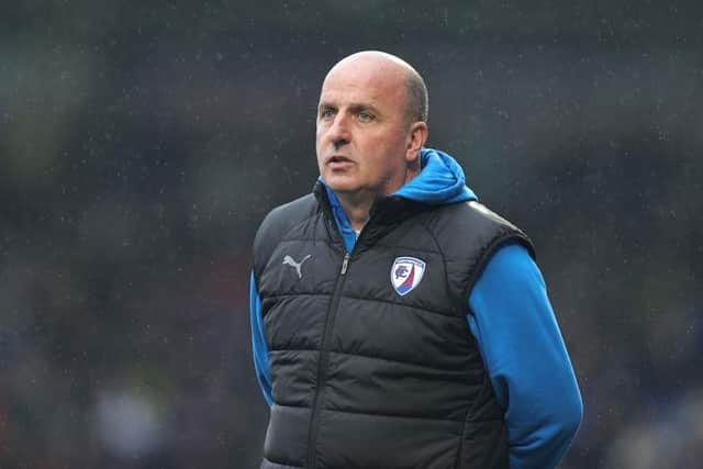 Chesterfield manager Paul Cook. (Photo by Pete Norton/Getty Images)