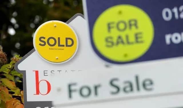 The hunger for million-pound-plus properties in Derbyshire is subsiding as rising interest rates bite.