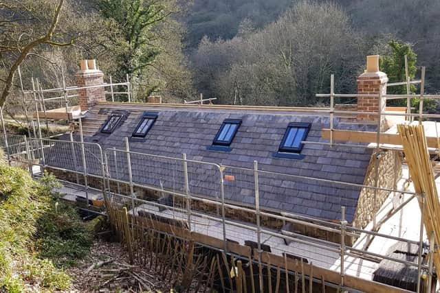 The project to restore Aqueduct cottage, on the Cromford canal, has made great strides in recent months.
