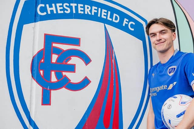 Louie Marsh settles in at Chesterfield