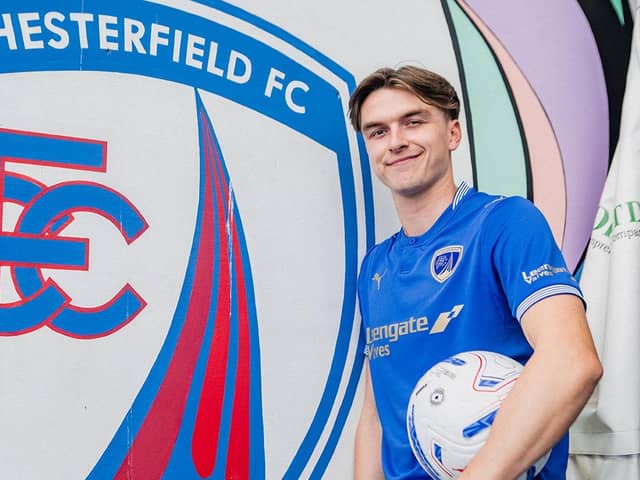 Louie Marsh settles in at Chesterfield