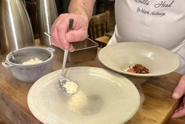 Head Chef Mark Aisthorpe has experience working in Michelin-starred restaurants and has even reached the regional finals of the BBC’s ‘Great British Menu’. It’s elements like these that will have helped the restaurant gain 3 AA Rosettes as well.