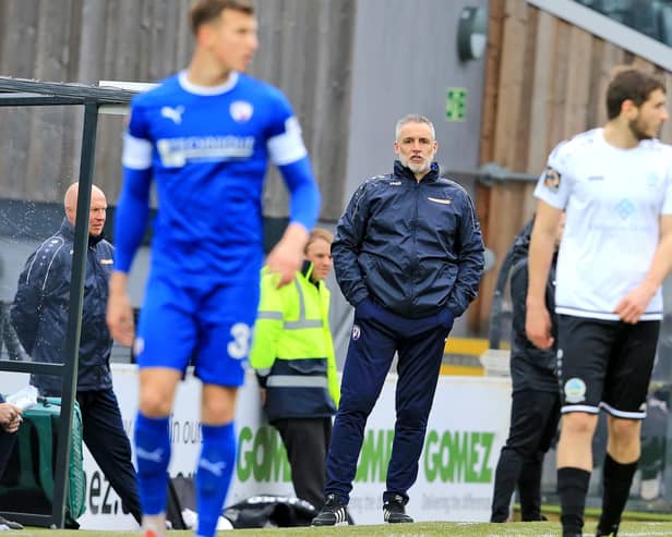 John Pemberton is set to be appointed Chesterfield manager.