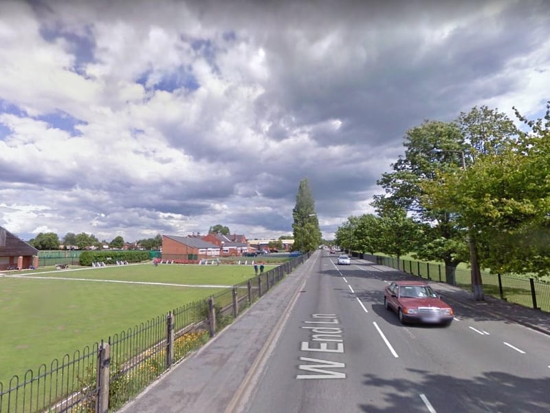New Rossington now has 277.4 cases per 100,000 people, 17% more than in the week to 31 December, when there were 237.7.