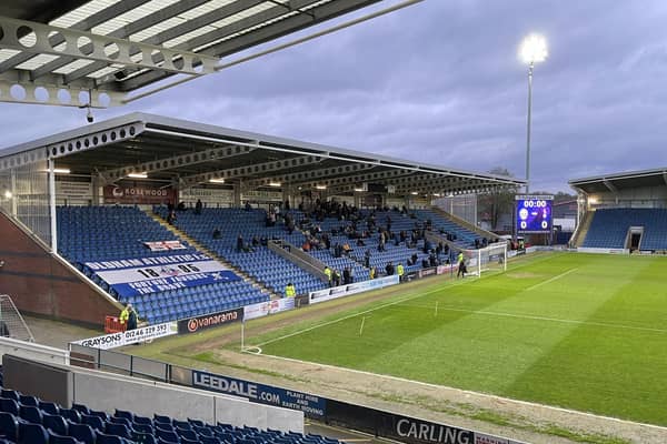 Halifax and Oldham played out a 2-2 draw in Chesterfield.