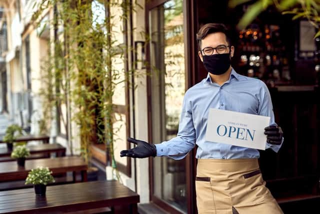 Restaurants are back open after severe disruption during the pandemic.