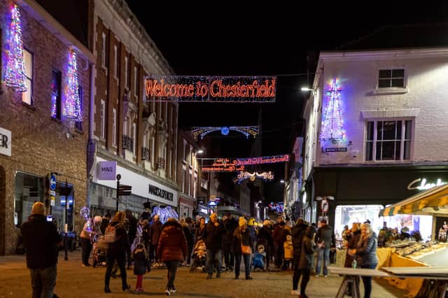 Chesterfield has a packed programme of  festive attractions for families in Chesterfied (photo: Matthew Jones Photography).