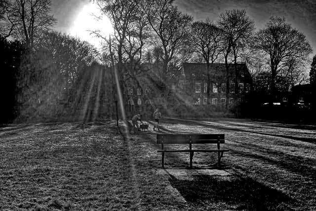 Tony Fisher took this photo at Riddings Park during the Covid pandemic.