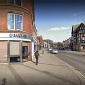 An Alfreton bank will close in August as Barclays carries out a major cull of branches across the country. Image: Google Maps.