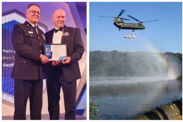 Well done to Derbyshire constable Geoff Marshall, awarded for his heroic work in the Toddrook Reservoir drama in the summer of 2019.