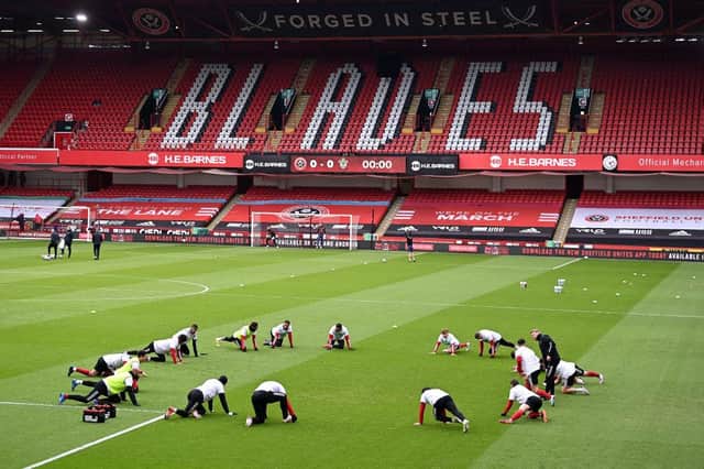 Bramall Lane, the home of Sheffield United Football Club. (Photo by Laurence Griffiths/Getty Images)