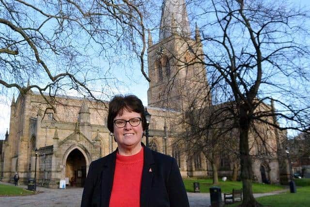 Councillor Tricia Gilby, leader of Chesterfield Borough Council, has said that HS2 will provide a "once in a lifetime opportunity" for areas such as Chesterfield