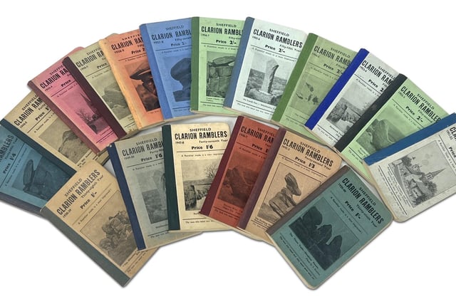 A favourite lots was a group of forty Clarion Ramblers publications dating from the 1920s to 1960s.