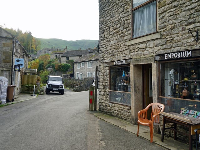 Along with the Peak Cavern, Castleton is well-known for its series of show caves - including Blue John Cavern, Speedwell Cavern and Treak Cliff Cavern.