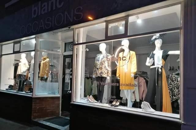 Blanc and Blanc Occasions on Chatsworth Road, Chesterfield, offers  a wide range of stylist outfits, dresses and accessories.  Blanc launched in 2011 and a second boutique, Blanc Occasions, was added in 2017 to cater for mother-of-the-bride/groom, wedding guest, racewear and the prom market.