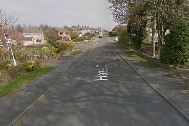 The woman was found with serious injuries in Hazel Drive, Walton, on Saturday night (image: Google)