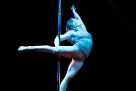Current Pole Art UK elite category champion Sophie Duncan, from Chesterfield